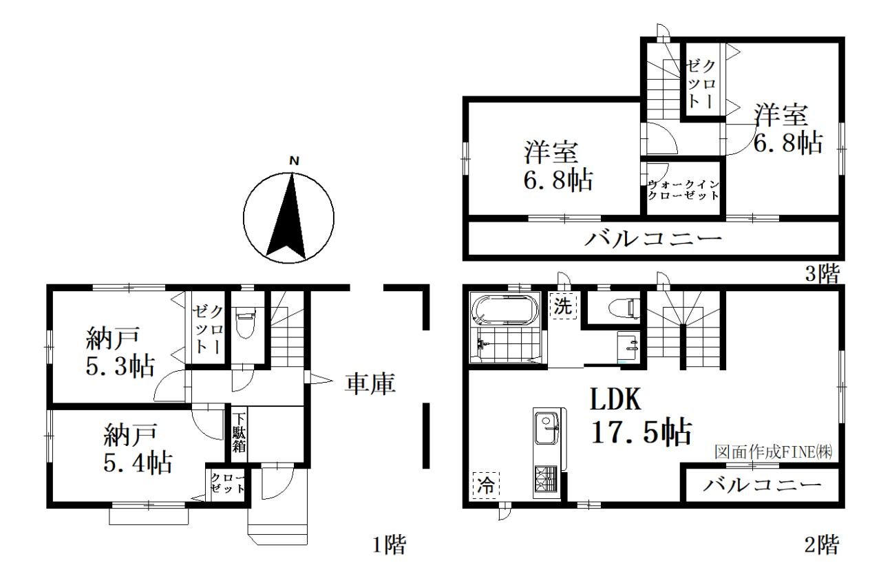 川口市芝1丁目 新築一戸建て