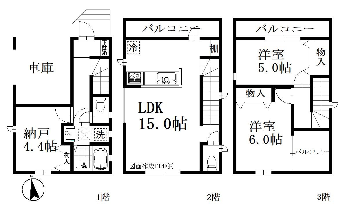 川口市芝西１丁目　２号棟