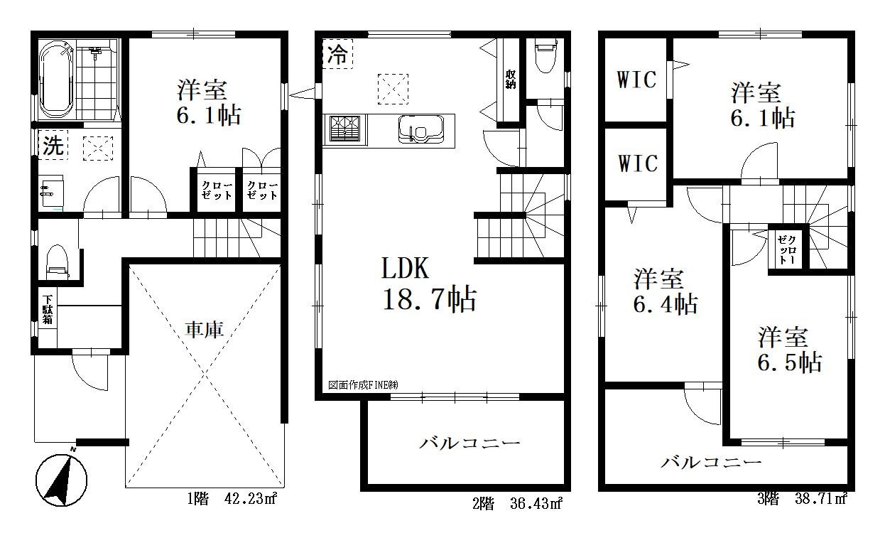 さいたま市緑区東浦和３丁目　４号棟