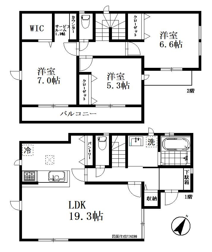 さいたま市南区広ヶ谷戸　4号棟