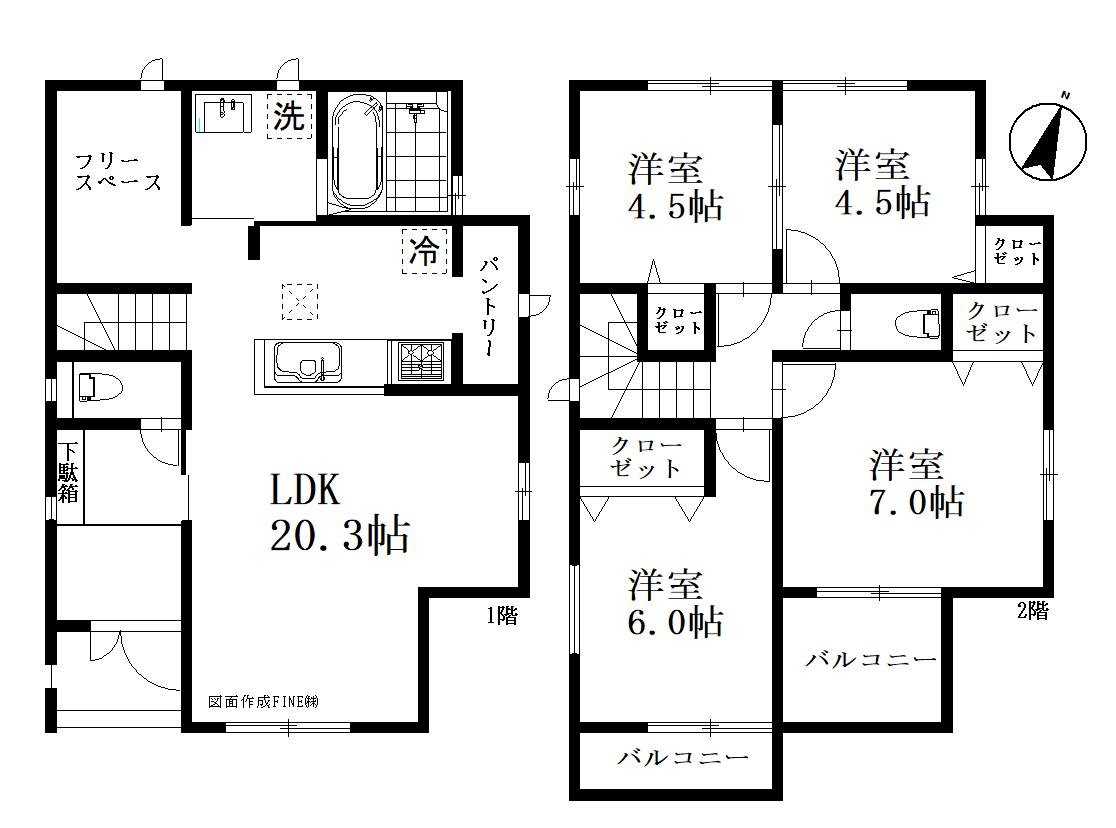 川口市安行領根岸　２号棟