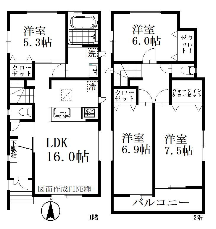 さいたま市南区大谷口　１号棟