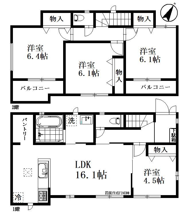 川口市大字伊刈　B号棟