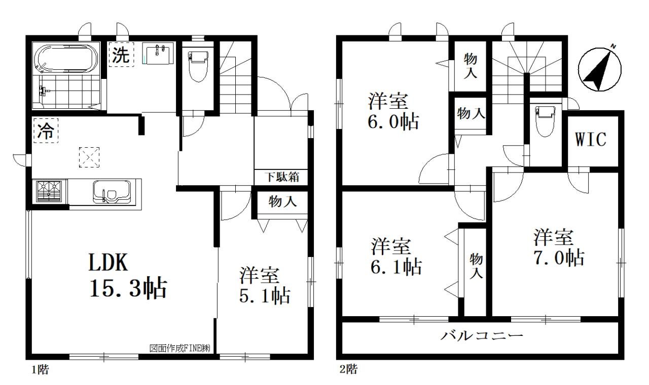 川口市大字伊刈　C号棟